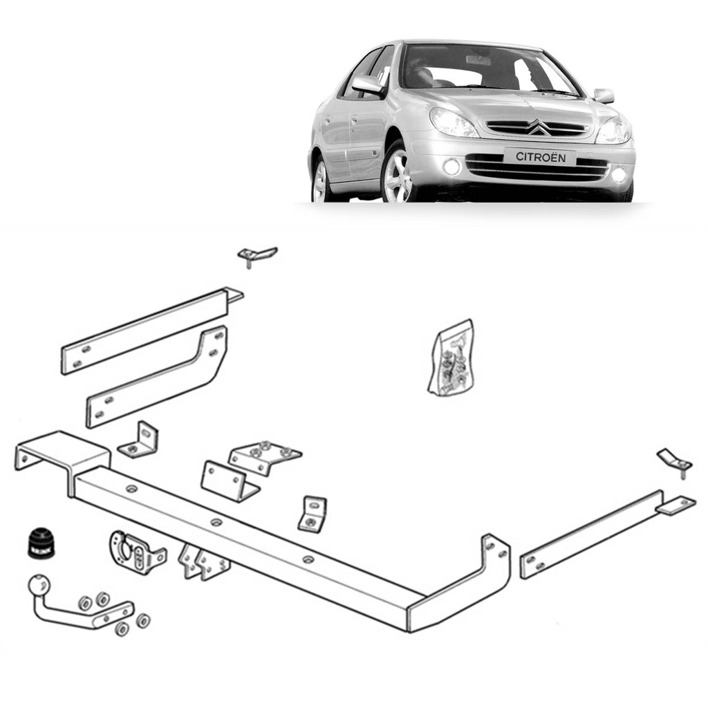 Brink Towbar European for Citroen Xsara (04/1997 - 04/2005)