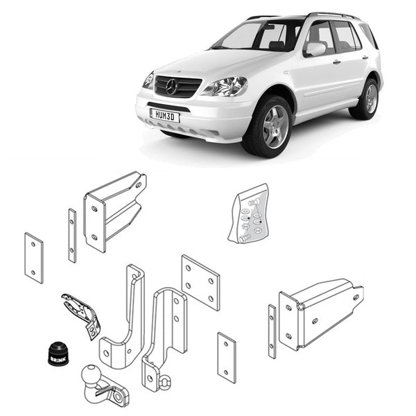 Brink Towbar European for MERCEDES-BENZ M-CLASS (09/1998 - 06/2005) | Australian Tow Spares