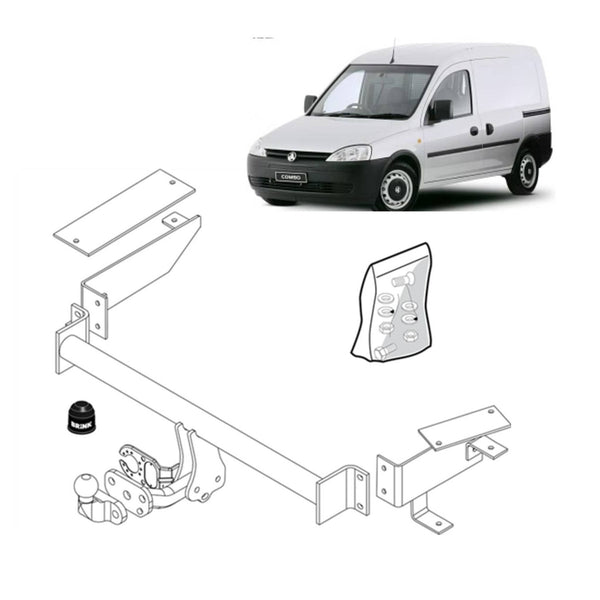 Brink Towbar for Holden Combo Box Body Van (01/2002 - 2012) | Australian Tow Spares