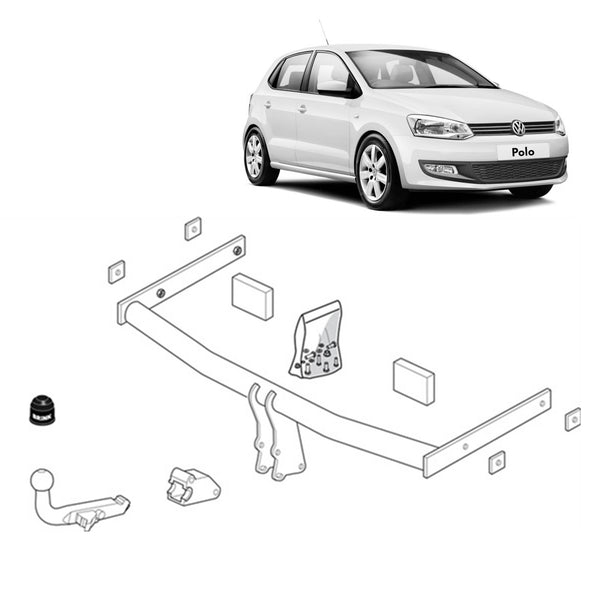 Brink Towbar European for Volkswagen Polo (10/2001 - on) | Australian Tow Spares