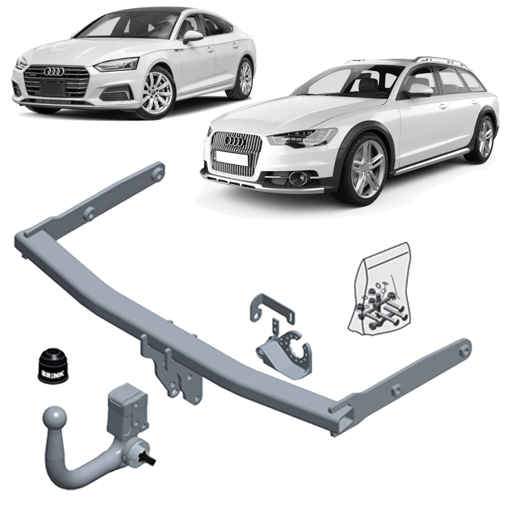 Brink Euro Towbar for Audi A4 B9 Series Sedan/Wagon (05/2015 - On), A5 F5 Series (2015 - 2024)