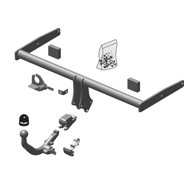 Brink Towbar European for Audi A1 (11/2014 - 10/2018) | Australian Tow Spares