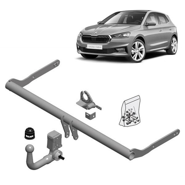 Brink Towbar European for Skoda Fabia Hatch (08/2014 - 06/2021), Skoda Fabia Wagon (08/2014 - 12/2022) | Australian Tow Spares