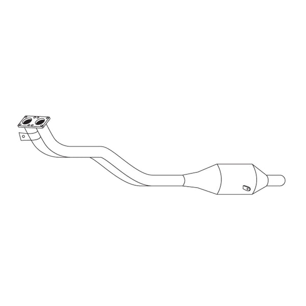 Redback Underfloor Catalytic Converter for Audi A3 (05/1997 - 05/2003) | Australian Tow Spares