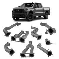 Redback 4x4 Exhaust System for Chevrolet Silverado 1500 with Antidrone Mufflers (03/2020 - on) | Australian Tow Spares
