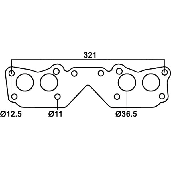Header Gasket for Toyota Bundera, Celica, HiAce & Hilux, Toyota 21R-C & 22R 2367cc, 4 Cylinders | Australian Tow Spares