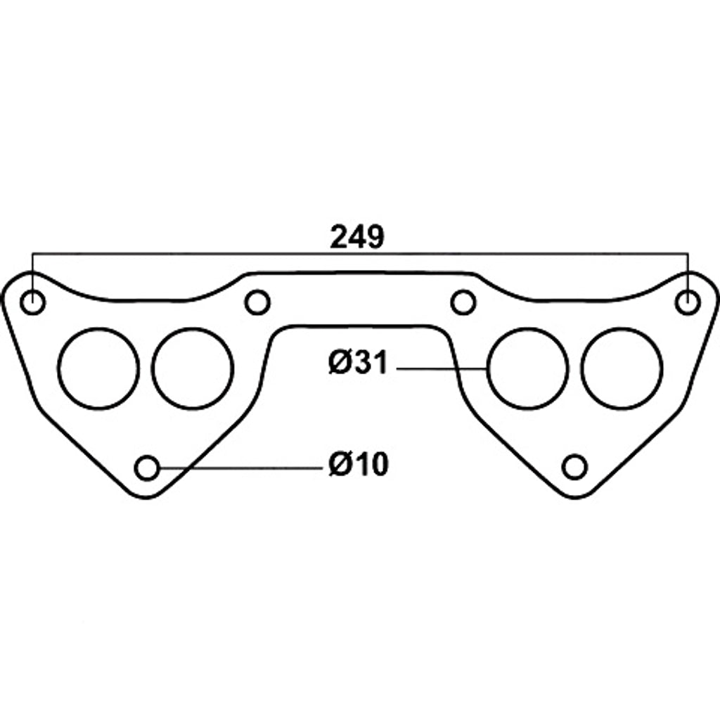 Redback Gasket for various Hyundai & Mitsubishi vehicles