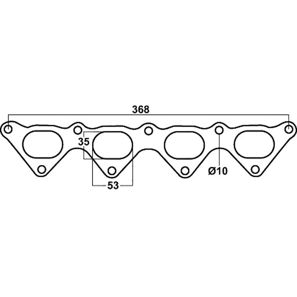 Redback Header Gasket for Mitsubishi Triton (01/2007 - 03/2015) | Australian Tow Spares