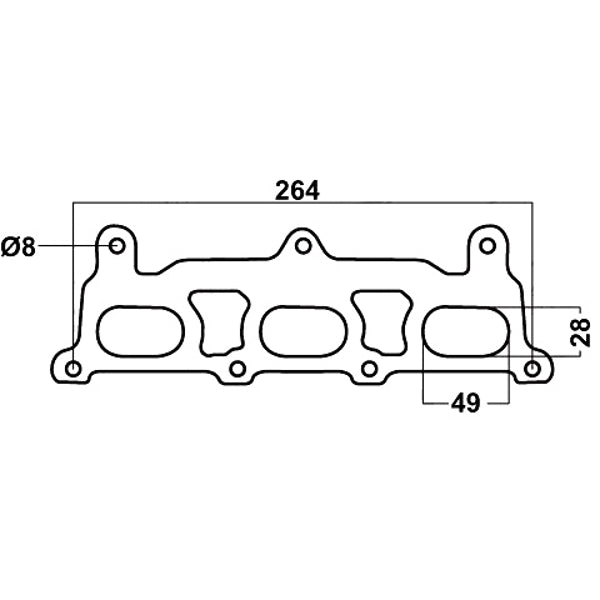 Redback Header Gasket for Holden Calais (01/2004 - on), Commodore (01/2004 - on), Statesman (01/2004 - on) | Australian Tow Spares