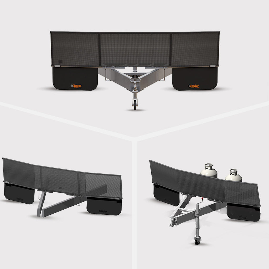 D-Flector Caravan Standard High Strength Steel Linear Stone Guard