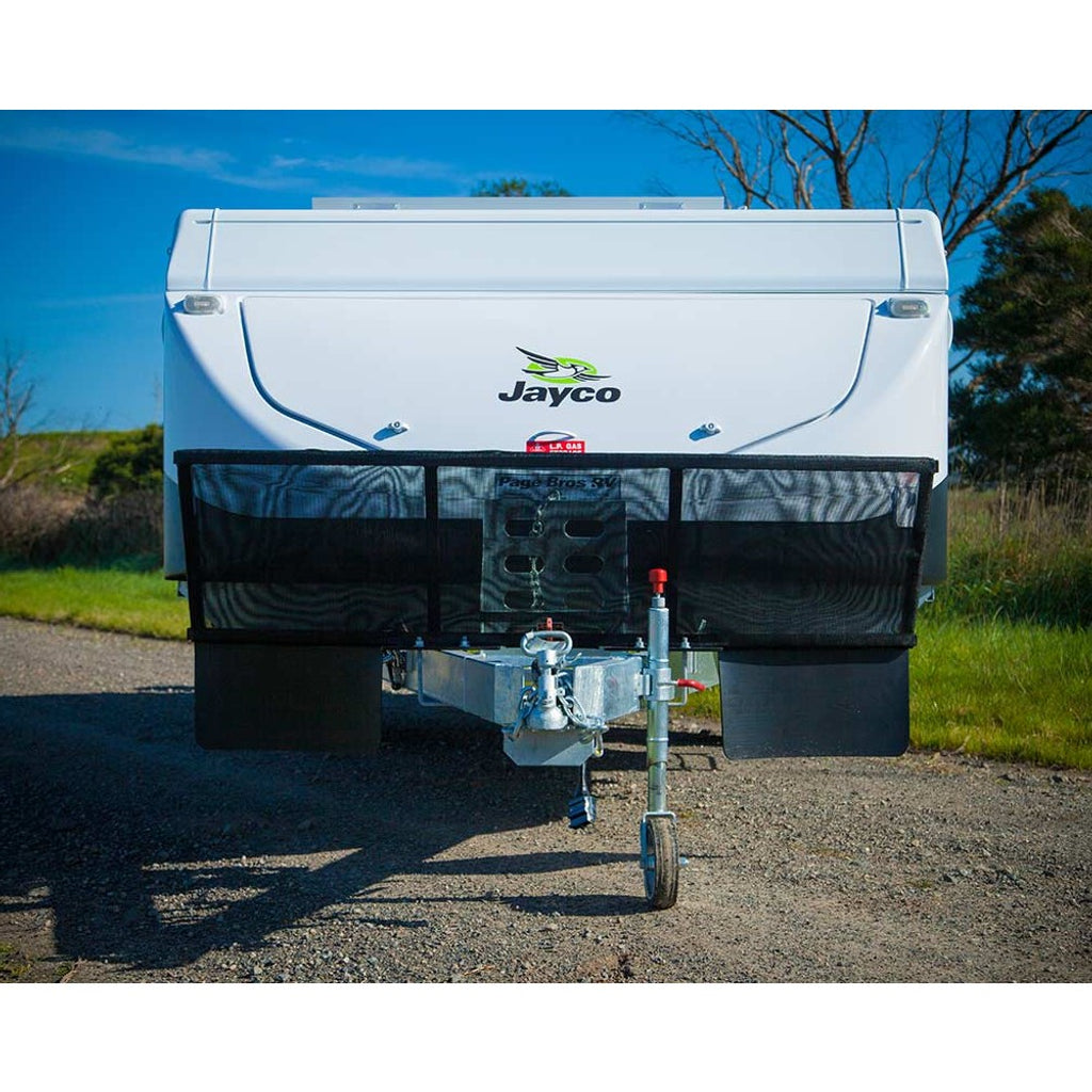 D-Flector Caravan Mesh Stone Guard | Standard Linear |Ultra Slim | DSG051-A-DF