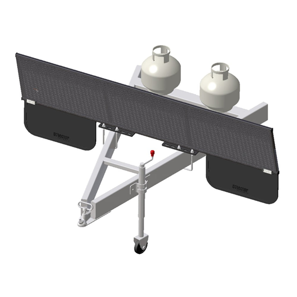 D-Flector Caravan Mesh Stone Guard | Standard Linear |Ultra Slim | DSG051-A-DF