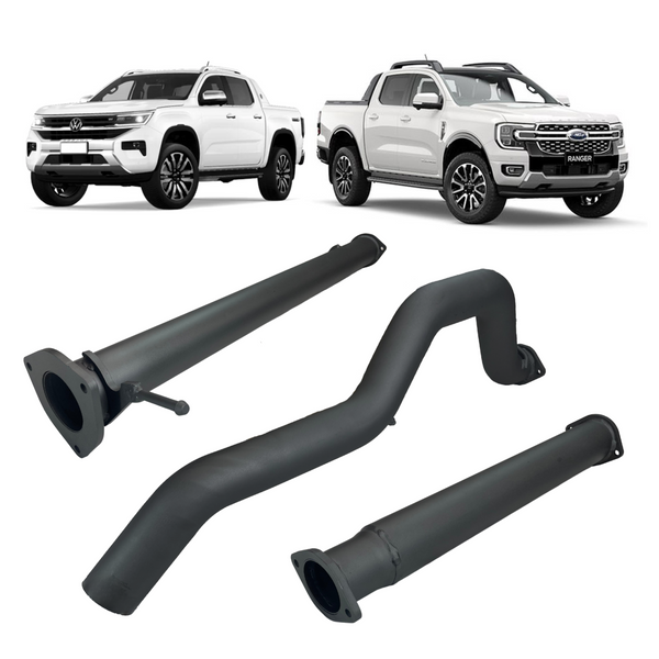 Redback Extreme Duty 3.5" Exhaust for Ford Next Gen Ranger V6 & VW Amarok NF | Australian Tow Spares