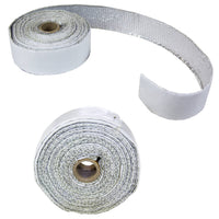HEAT TAPE GLASS WHITE FOIL 40MM X 2MM X 5M FOIL ONE SIDE ADHESIVE OTHER SIDE | Australian Tow Spares