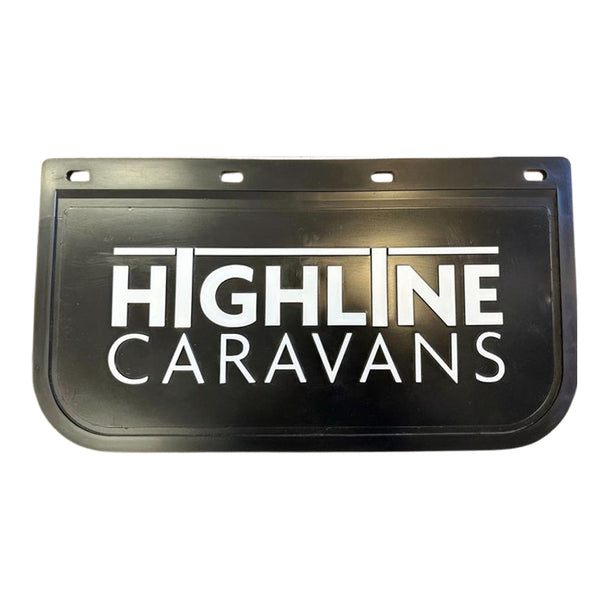 Caravan Mudflap | 610mm x 330mm (24" x 13") | HIGHLINE | Australian Tow Spares