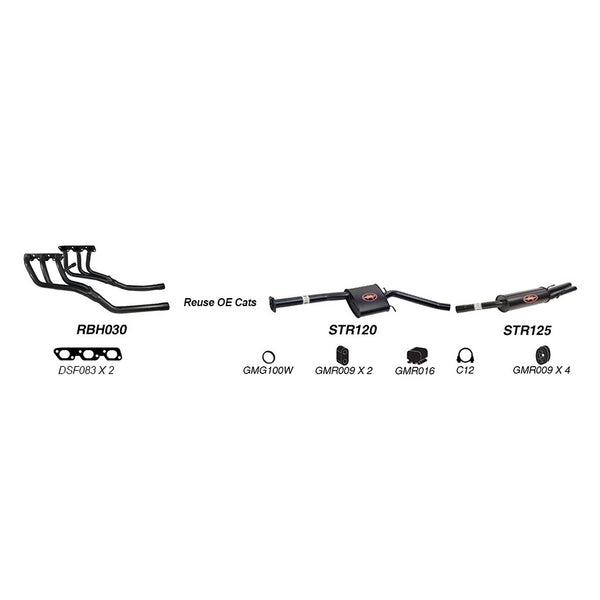 Redback Performance Exhaust System for Holden Commodore (08/1997 - 08/2004), Calais (08/1997 - 08/2004), HSV XU6 (08/1997 - 08/2004) | Australian Tow Spares