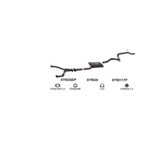 Redback Performance Exhaust System for Ford Falcon (01/1991 - 08/1998), Fairmont (01/1991 - 08/1998) | Australian Tow Spares