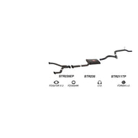 Redback Performance Exhaust System for Ford Falcon Sedan V8 EA-EL (01/1991 - 08/1998), Fairmont (01/1991 - 09/1998), | Australian Tow Spares