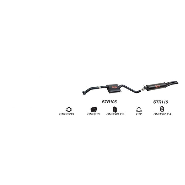 Redback Performance Exhaust System for Holden Statesman VQ - VR V6 & VS V8 IRS Sedan | Australian Tow Spares