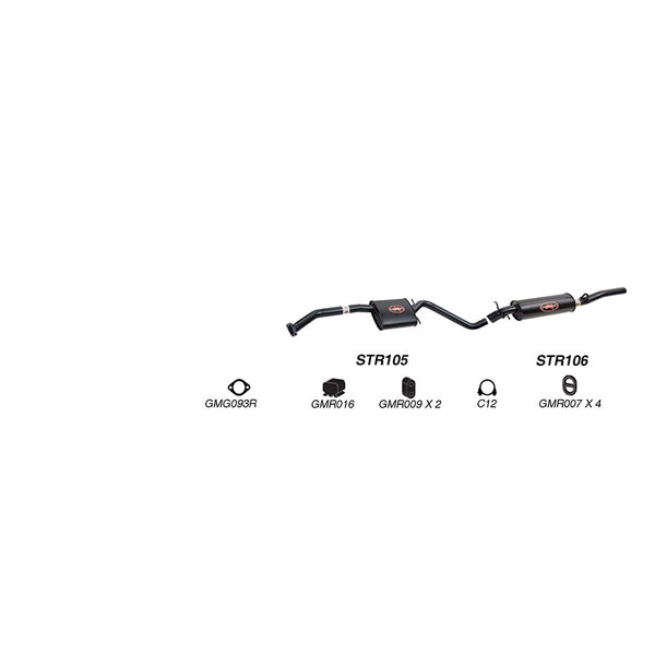 Redback Performance Exhaust System for Holden Caprice (04/1990 - 06/1999), Commodore (04/1990 - 06/1999), Statesman (04/1990 - 06/1999), Calais (04/1990 - 06/1999) | Australian Tow Spares