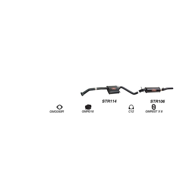 Redback Performance Exhaust System for Holden Caprice (04/1990 - 06/1999), Commodore (04/1990 - 06/1999), Statesman (04/1990 - 06/1999), Calais (04/1990 - 06/1999), Holden Caprice (04/1990 - 06/1999), Statesman (04/1990 - 06/1999) | Australian Tow Spares