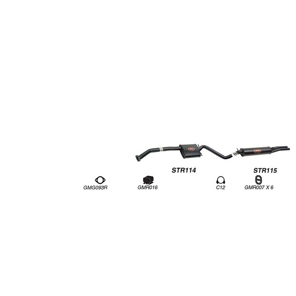 Redback Performance Exhaust System for Holden Caprice (04/1990 - 02/1994), Holden Caprice (04/1990 - 02/1994) | Australian Tow Spares