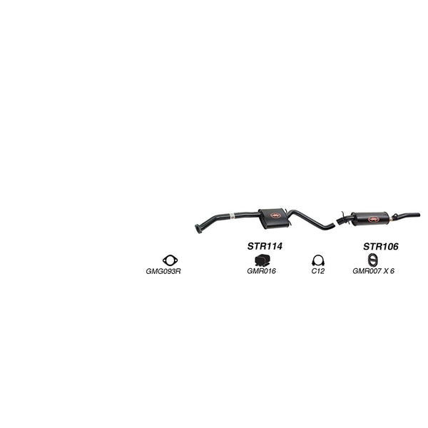Redback Performance Exhaust System for Holden Caprice (04/1990 - 06/1999), Commodore (04/1990 - 06/1999), Statesman (04/1990 - 06/1999), Calais (04/1990 - 06/1999), Holden Caprice (04/1990 - 06/1999), Statesman (04/1990 - 06/1999) | Australian Tow Spares