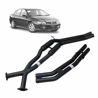 Redback Exhaust for Holden Commodore 5.7L V8 VT VX VY VZ And VZ V6 Or Supercharged Sedans - Cat Back with Hotdogs & Rear Muffler Delete | Australian Tow Spares