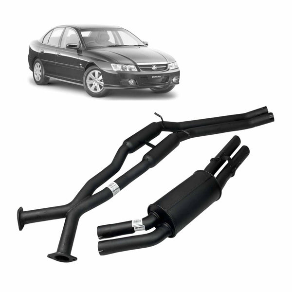 Redback Exhaust for Holden Commodore 5.7L V8 VT VX VY VZ And VZ V6 Or Supercharged Sedans - Cat Back with Hotdogs & Rear Muffler | Australian Tow Spares