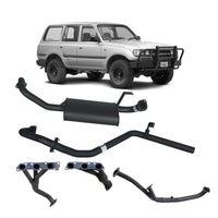 Redback Performance Headers and Exhaust for Toyota Landcruiser 80 Series Wagon 4.5 FZ | Australian Tow Spares