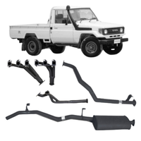 Redback Performance Headers and Exhaust for Toyota Landcruiser 75 and 78 Series 4.2L 1HZ | Australian Tow Spares