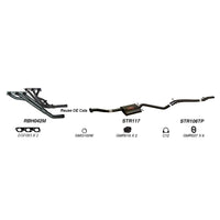Redback Performance Exhaust System for Holden Commodore (04/1995 - 08/1997), Calais (04/1995 - 08/1997) | Australian Tow Spares