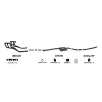 Redback Performance Exhaust System for Holden Caprice (09/1997 - 08/2004), Statesman (09/1997 - 08/2004), Commodore (09/1997 - 08/2004), Calais (09/1997 - 08/2004), HSV XU6 (09/1997 - 08/2004), Holden Caprice (09/1997 - 08/2004), Statesman (09/1997 -... | Australian Tow Spares