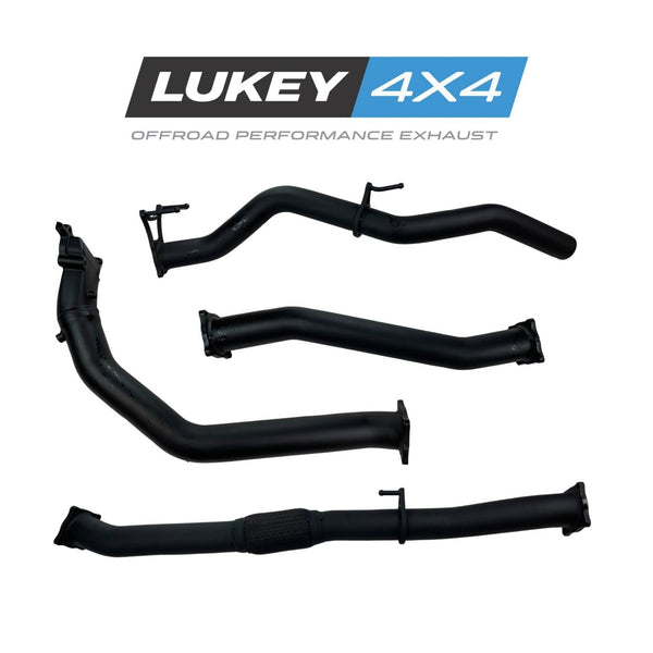 Lukey 4x4 Exhaust System for Nissan Navara D22 2.5 with Hotdog (11/2001 - 10/2015) | Australian Tow Spares