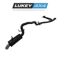 Lukey 4x4 3" Exhaust for Nissan Y62 Patrol V8 Series 1 - 5 with Rear Muffler | Australian Tow Spares