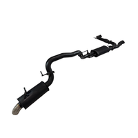 Lukey 4x4 3" Exhaust for Nissan Y62 Patrol V8 Series 1 - 5 with Rear Muffler