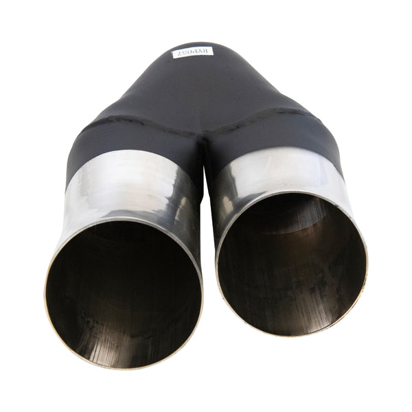 Y-PIECE DPL 2 1/4" IN 2 X 3' OUT 9" LONG REDBACK304 SS | Australian Tow Spares