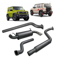 Redback Extreme Duty Catback Exhaust System for Suzuki Jimny 3 & 5 Door (07/2018 - On) | Australian Tow Spares