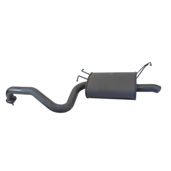 Redback 2.5" Performance Exhaust Rear Muffler for Ford Falcon BA BF FG Sedan Single Outlet | Australian Tow Spares
