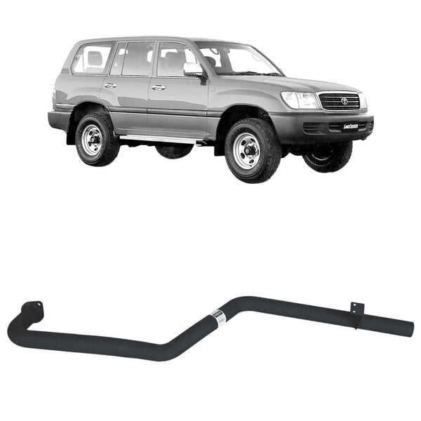 Redback Performance Tailpipe Assembly for Toyota Landcruiser 105 Series Wagon 4.2L 1HZ & 4.5L FZ (03/1998 - 10/2007) | Australian Tow Spares