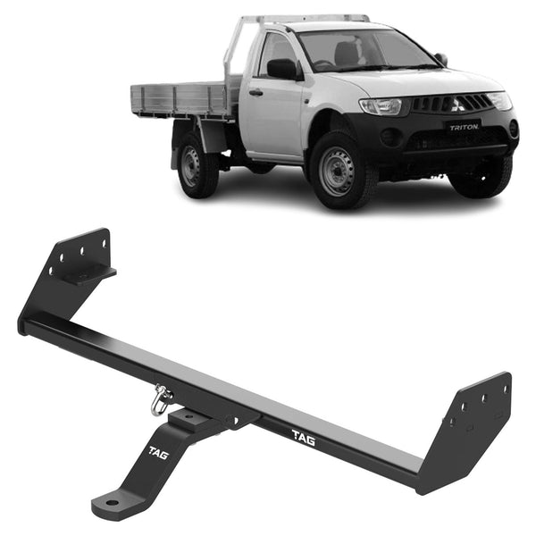 TAG Standard Duty Towbar & Direct Fit Wiring for Mitsubishi Triton ML MN No Rear Step (07/2006 - 04/2015) | Australian Tow Spares
