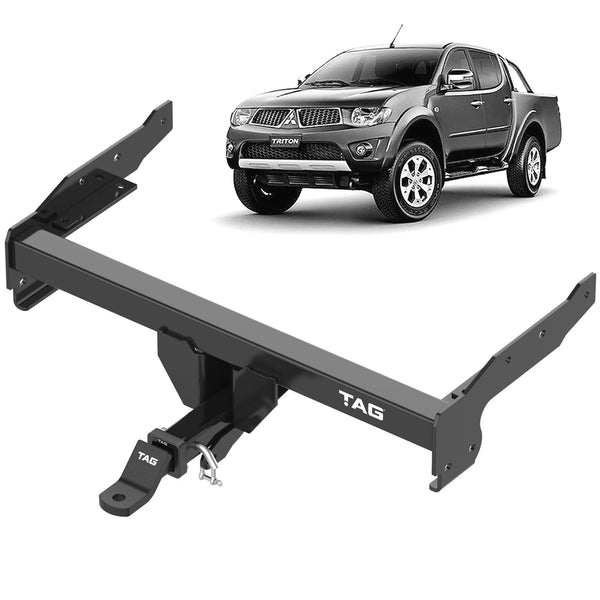TAG Heavy Duty Towbar & Direct Fit Wiring for Mitsubishi Triton MN Dual Cab (08/2009 - 04/2015) | Australian Tow Spares