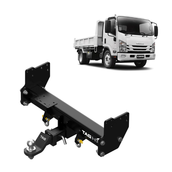 TAG Heavy Duty Towbar & Universal Wiring for Isuzu NLR SWB Tipper Truck (05/2015 - On) | Australian Tow Spares