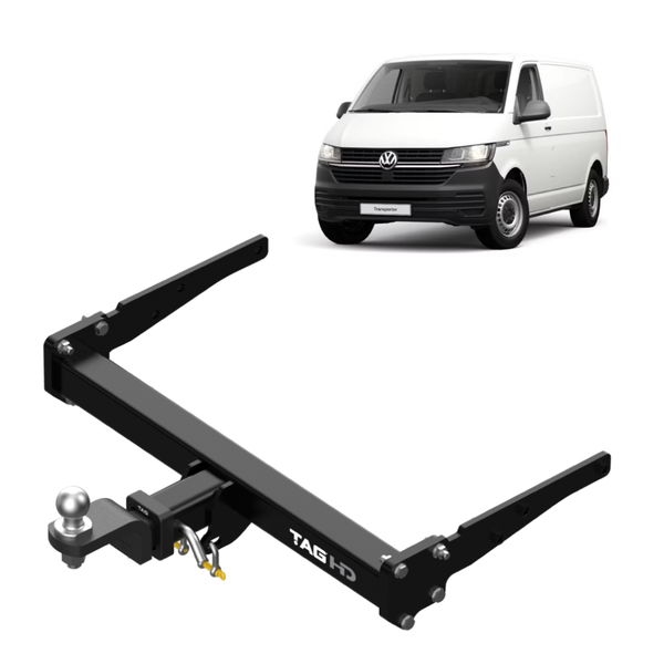 TAG Heavy Duty Towbar & Universal Wiring Kit for Volkswagen Transporter (04/2003 - on), Multivan (06/2005 - 06/2020), Transporter / Caravelle (04/2003 - 08/2015), Kombi (07/2006 - 2009), Caravelle (2002 - 2018) | Australian Tow Spares