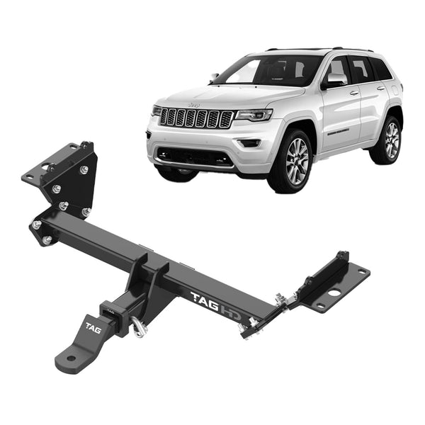 TAG Heavy Duty Towbar & Universal Wiring Kit for Jeep Grand Cherokee WK Series (10/2010 - 10/2021) | Australian Tow Spares
