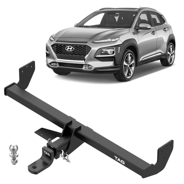 TAG Heavy Duty Towbar & Universal Wiring Kit for Hyundai Kona (06/2017 - 04/2023) | Australian Tow Spares