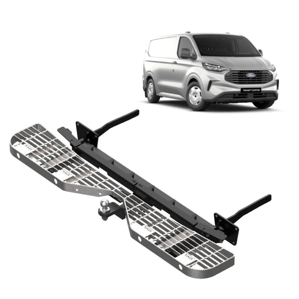 TAG Rear Step & Towbar For Ford Transit Custom AV Series (07/2023 - on), Tourneo (05/2024 - on), Volkswagen Transporter (07/2024 - on)