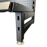 Heavy Duty Retail Display Rack (with Peg Board Gondola and Base Rack Shelving) - 1200W x 2100H x 450D