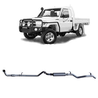 Redback Extreme Duty Exhaust for Toyota Landcruiser 79 Series 4.2L TD (01/2001 - 01/2007) | Australian Tow Spares