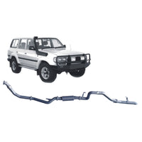 Redback 4x4 Extreme Duty Exhaust for Toyota Landcruiser 80 Series 4.2L 1HD-T/FT (01/1990 - 02/1998) | Australian Tow Spares